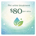 Pet urine treatment